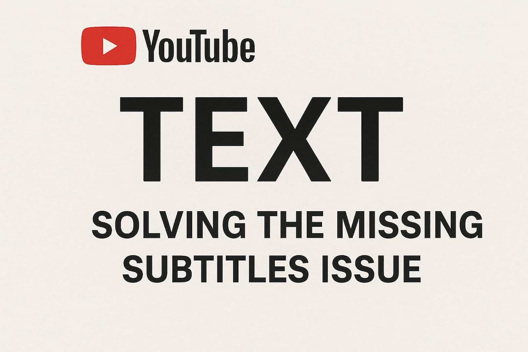 Troubleshooting Missing Subtitles